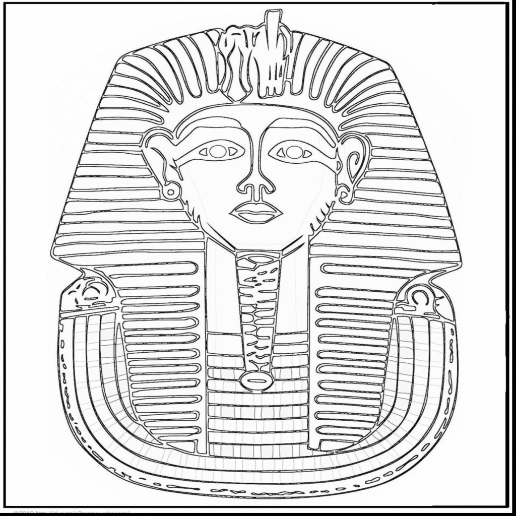 Printable King Tut Coloring Pages