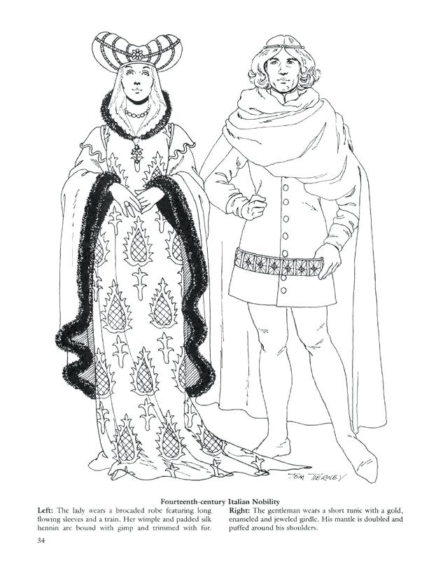 Middle Ages Coloring Pages at GetDrawings | Free download