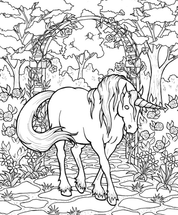 Mystical Coloring Pages at GetDrawings | Free download