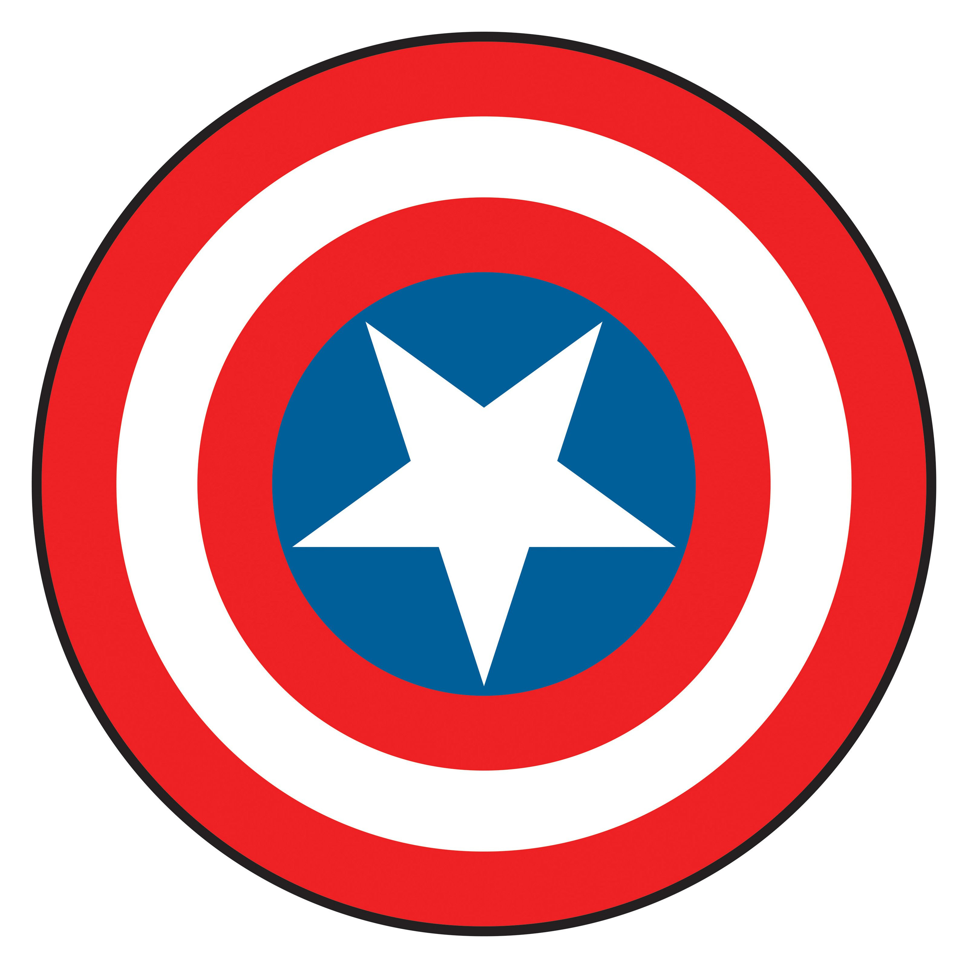 Captain America Shield Printable