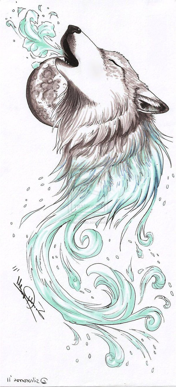 Native American Wolf Drawing at GetDrawings | Free download