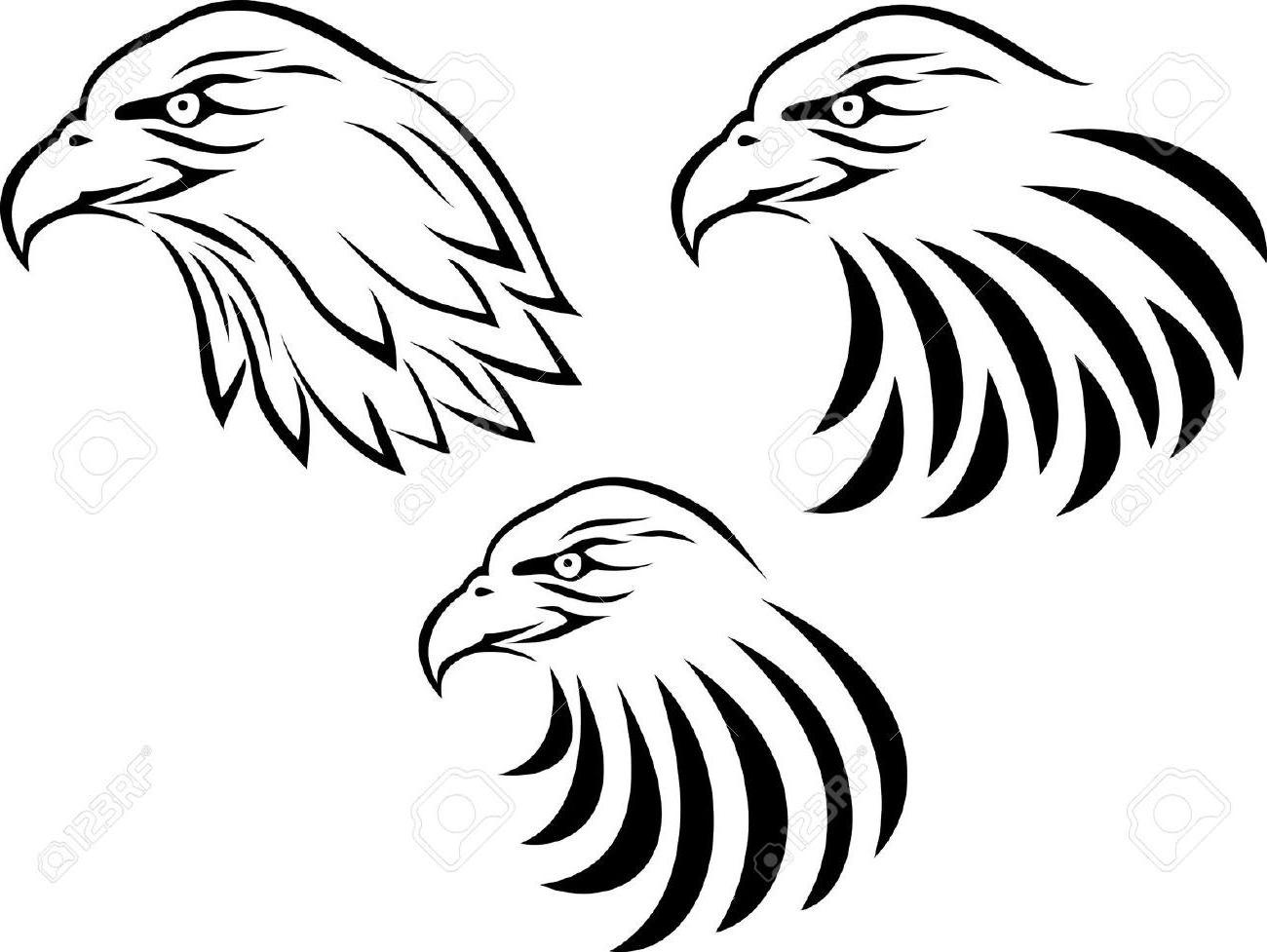 Tribal Eagle Drawing at GetDrawings | Free download