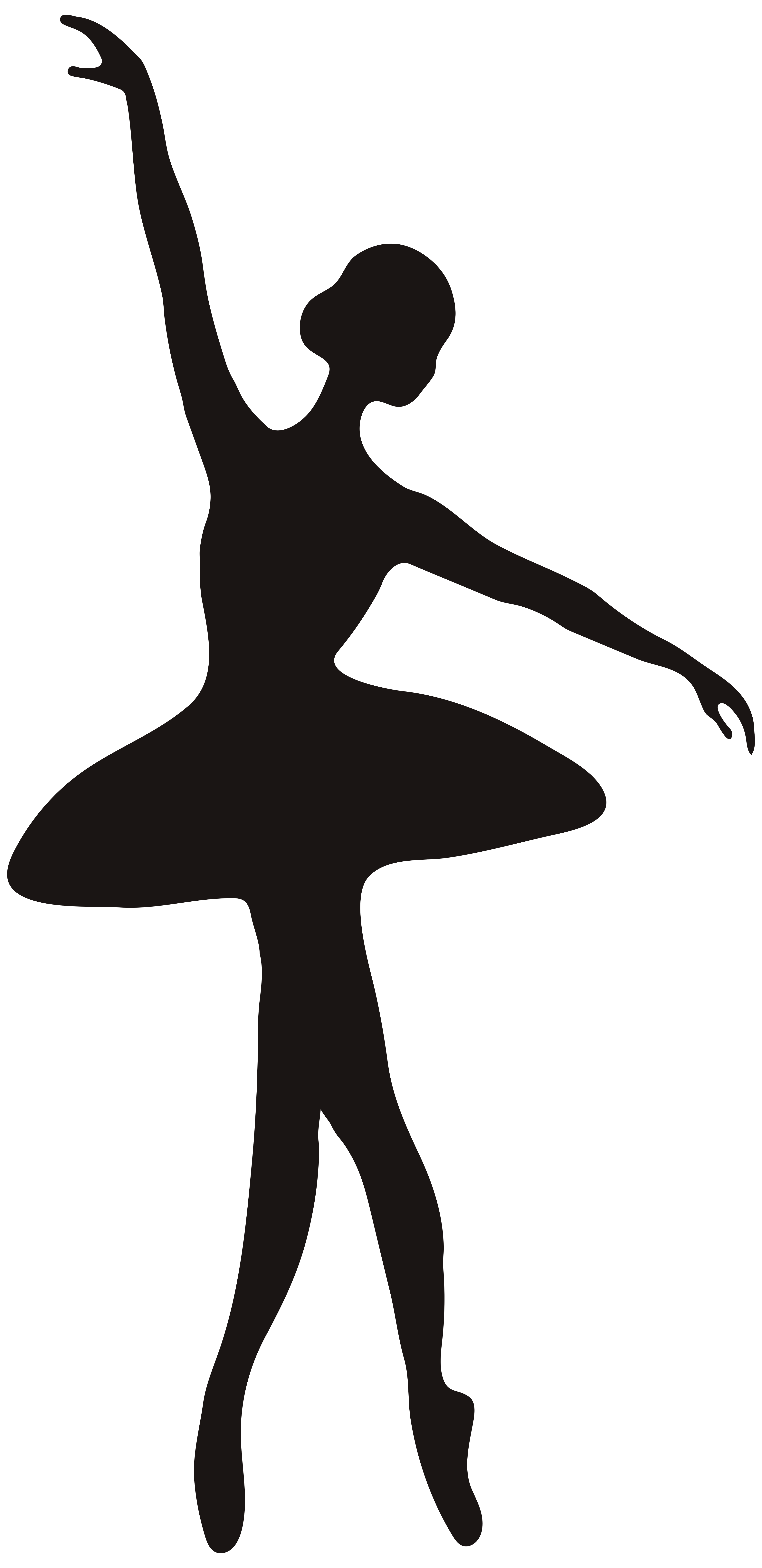 Ballerina Silhouette Decals Siluetas Silueta De Bailarina Arte De ...