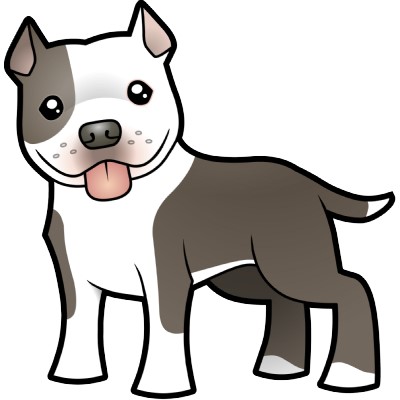 Pitbull Silhouette Clip Art at GetDrawings | Free download