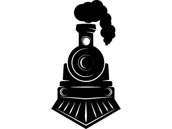 Steam Locomotive Silhouette at GetDrawings | Free download