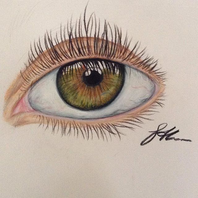 Hazel Eye Drawing at GetDrawings | Free download