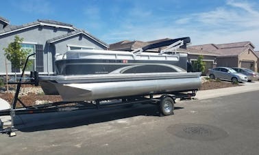 21' Avalon GS 2185 Pontoon Boat Rental Lake Tahoe