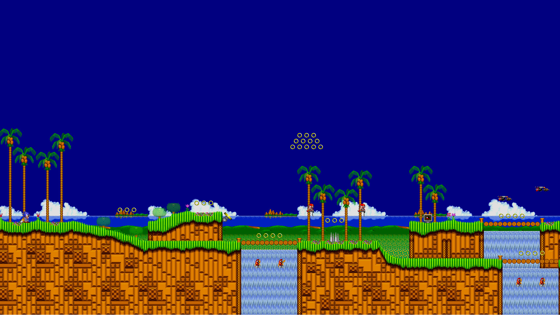 Green Hill Zone Sprites из архива, топ качественных 4K фото за неделю