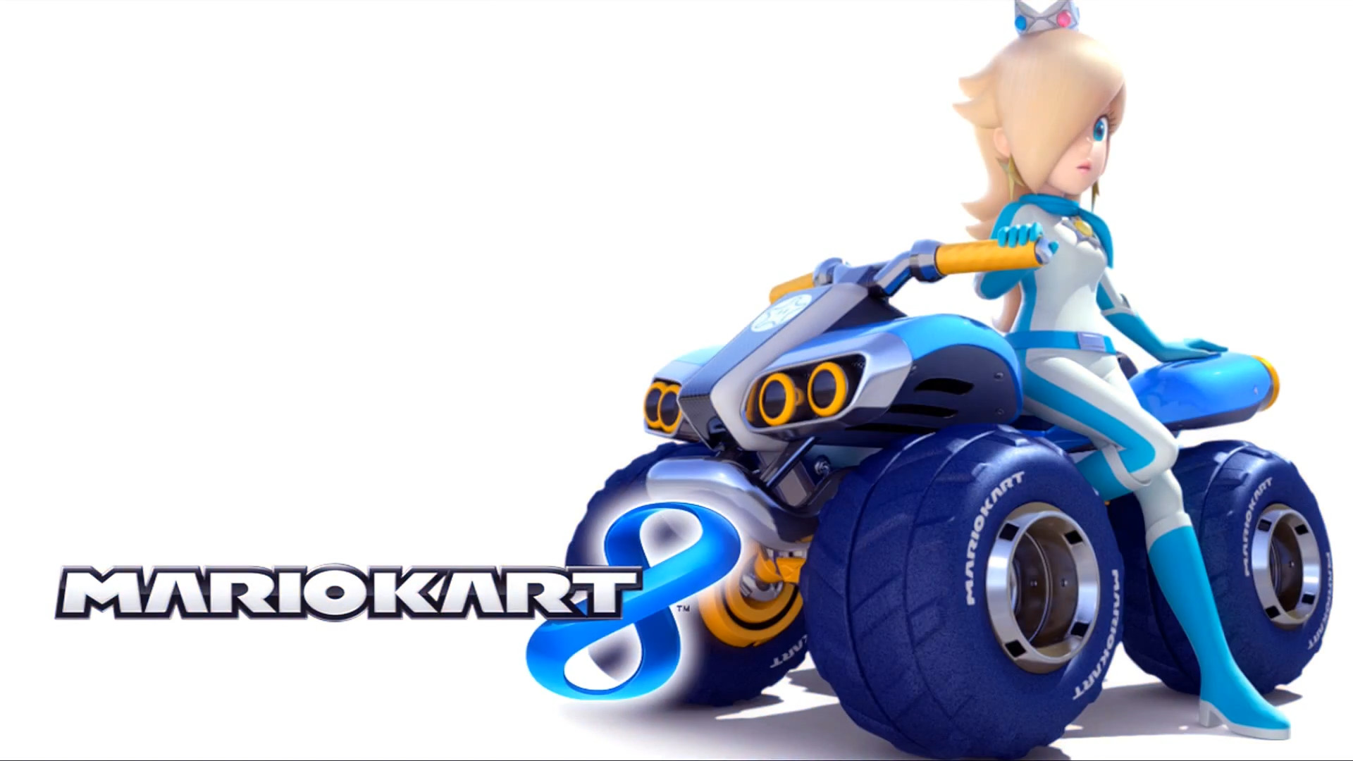 Rosalina Mario Kart Motorcycle