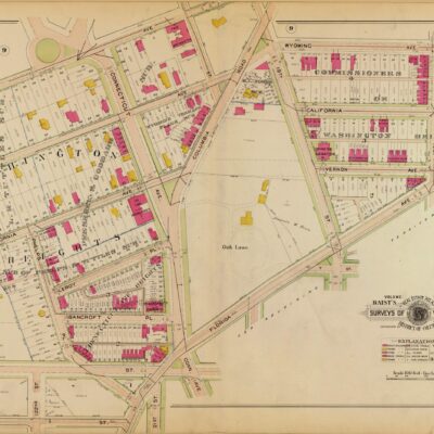 1903 map of Kalorama and Washington Heights