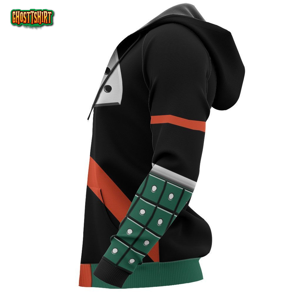 Katsuki Bakugo Uniform Hoodie Costume Hero Anime