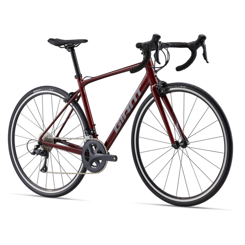 Contend 1 In Sangria (Front-Right View) - Giant Bicycle UAE