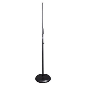 Tgi Microphone Stand Round Base - Straight