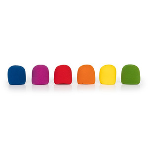 Stagg Foam Windscreen For SM58 - Coloured 6 Pack