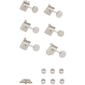 Fender Vintage Style Locking Tuning Machines for Strat / Tele - Nickel