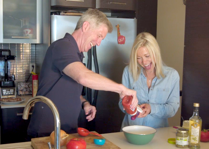 Tom Bergeron Kitchen GiGi Eats Celebrities