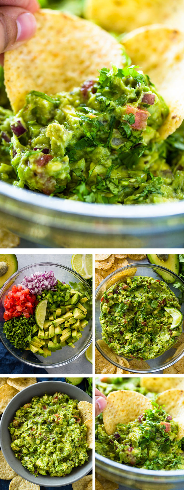 The Best Chunky Guacamole