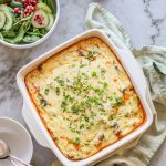 lentil and eggplant moussaka