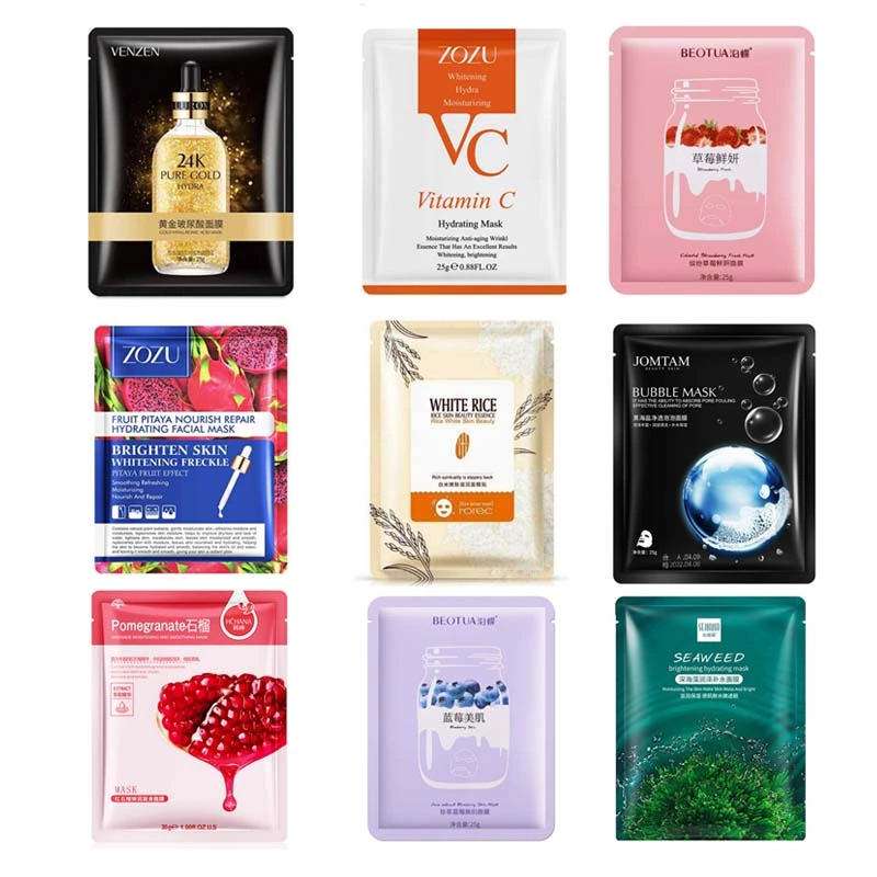 Facial Sheet Mask Pack of 10 - Random girlsbeauty