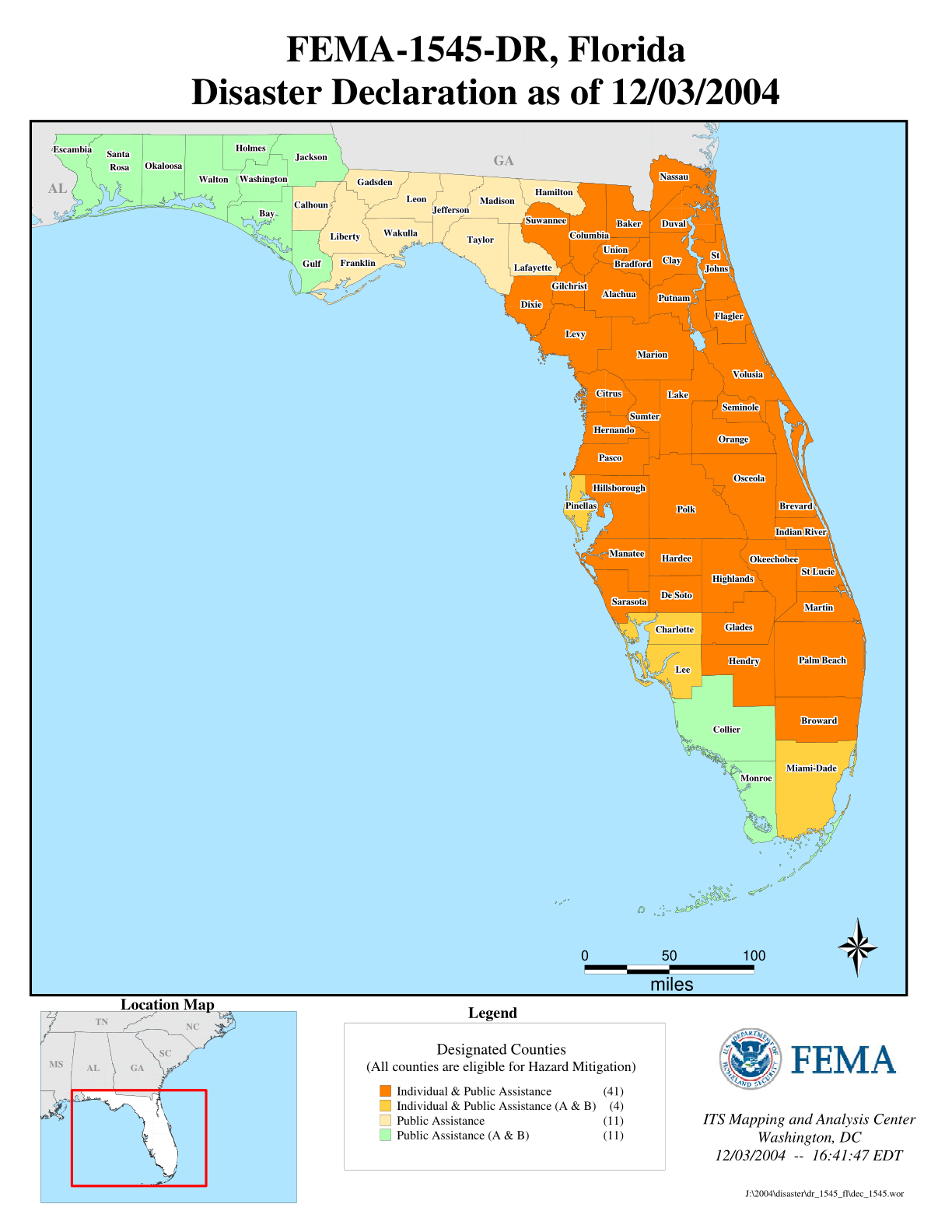 Designated Areas | FEMA.gov