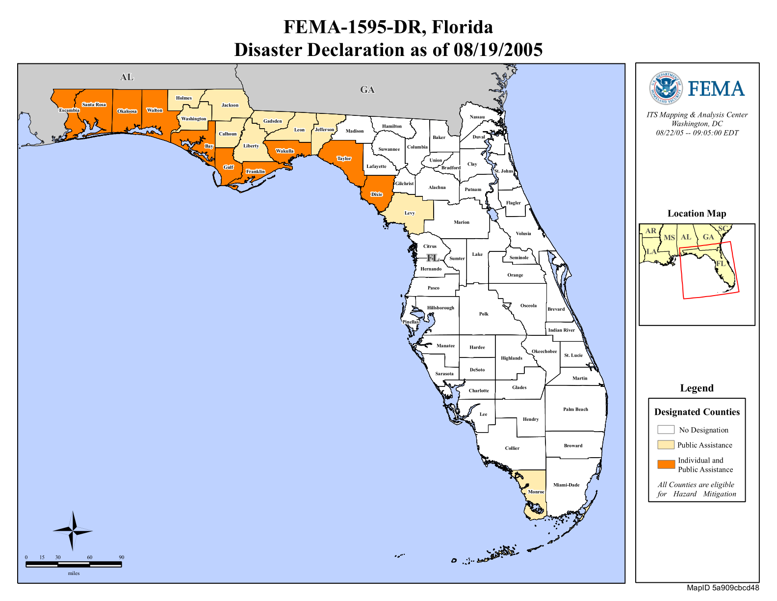 Florida Hurricane Dennis (DR-1595-FL) | FEMA.gov