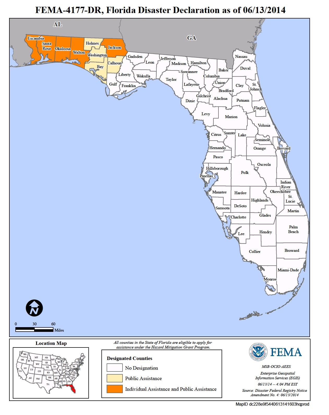 Florida Severe Storms, Tornadoes, Straight-line Winds, And Flooding (DR ...