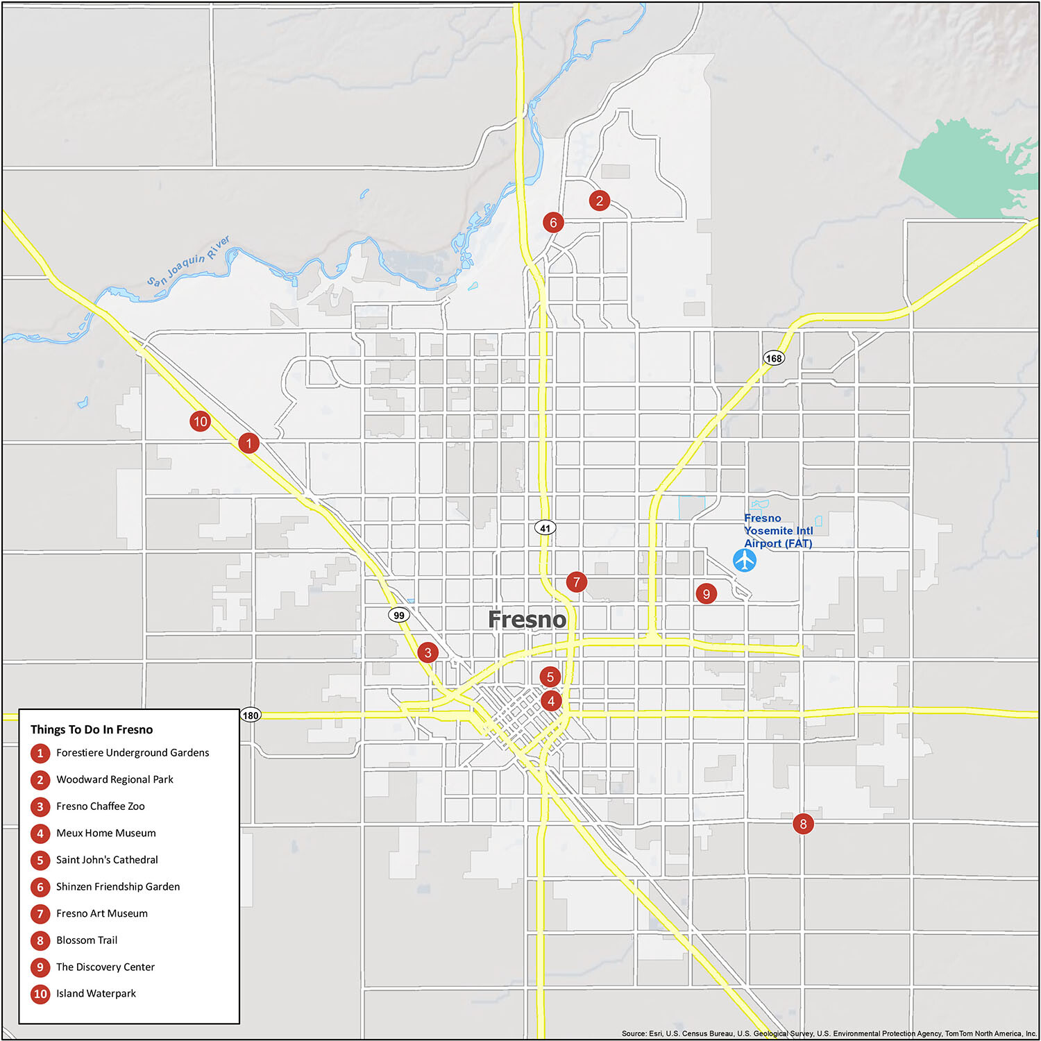 City Of Fresno Map - Sada Wilona