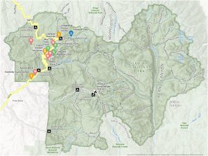 Sequoia National Park Map