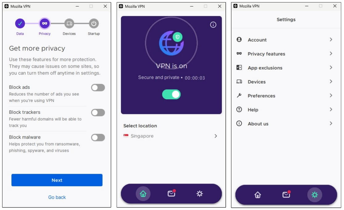 Mozilla Vpn Interface