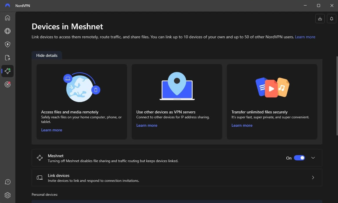 Nordvpn Meshnet