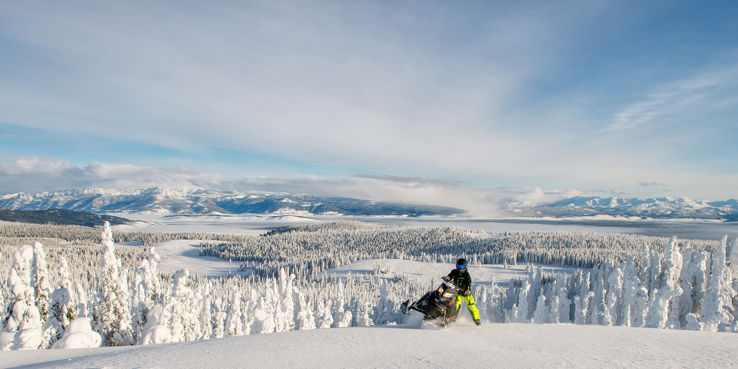 Snowmobiling in Glacier and Yellowstone Country