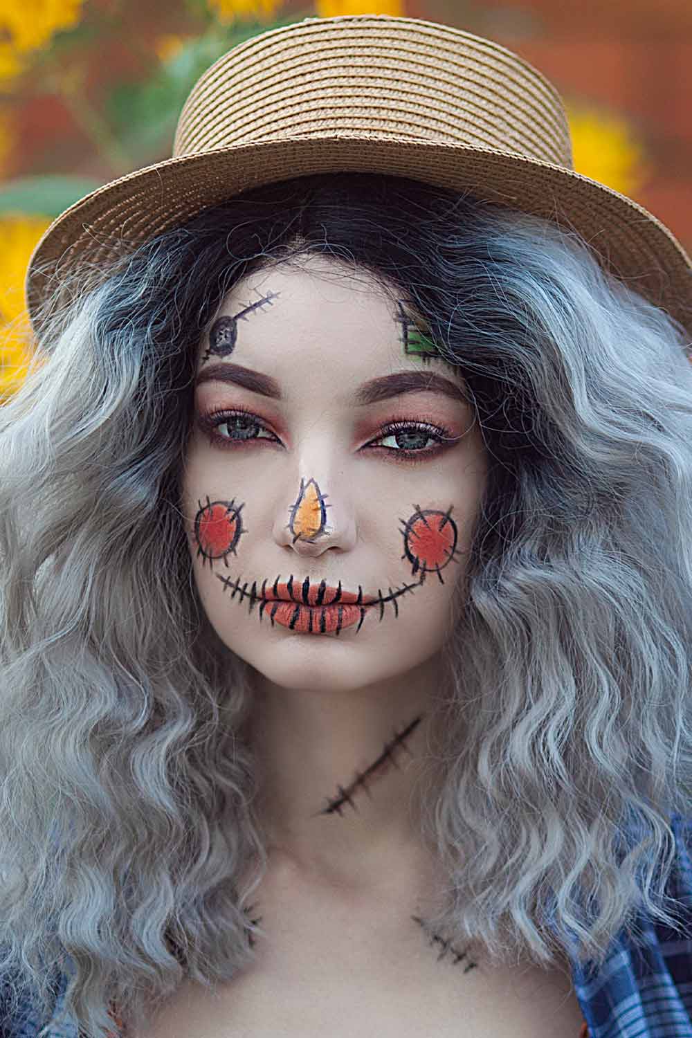 Scarecrow Halloween Makeup Ideas