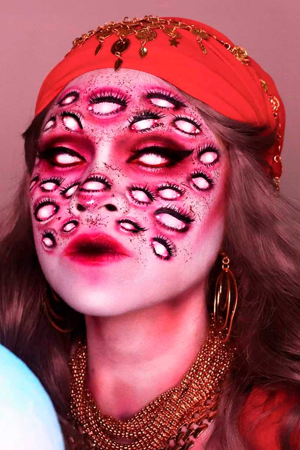 Fortune Teller Look For Halloween Makeup