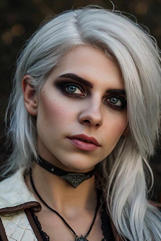 Ciri from ‘The Witcher’ Halloween Makeup