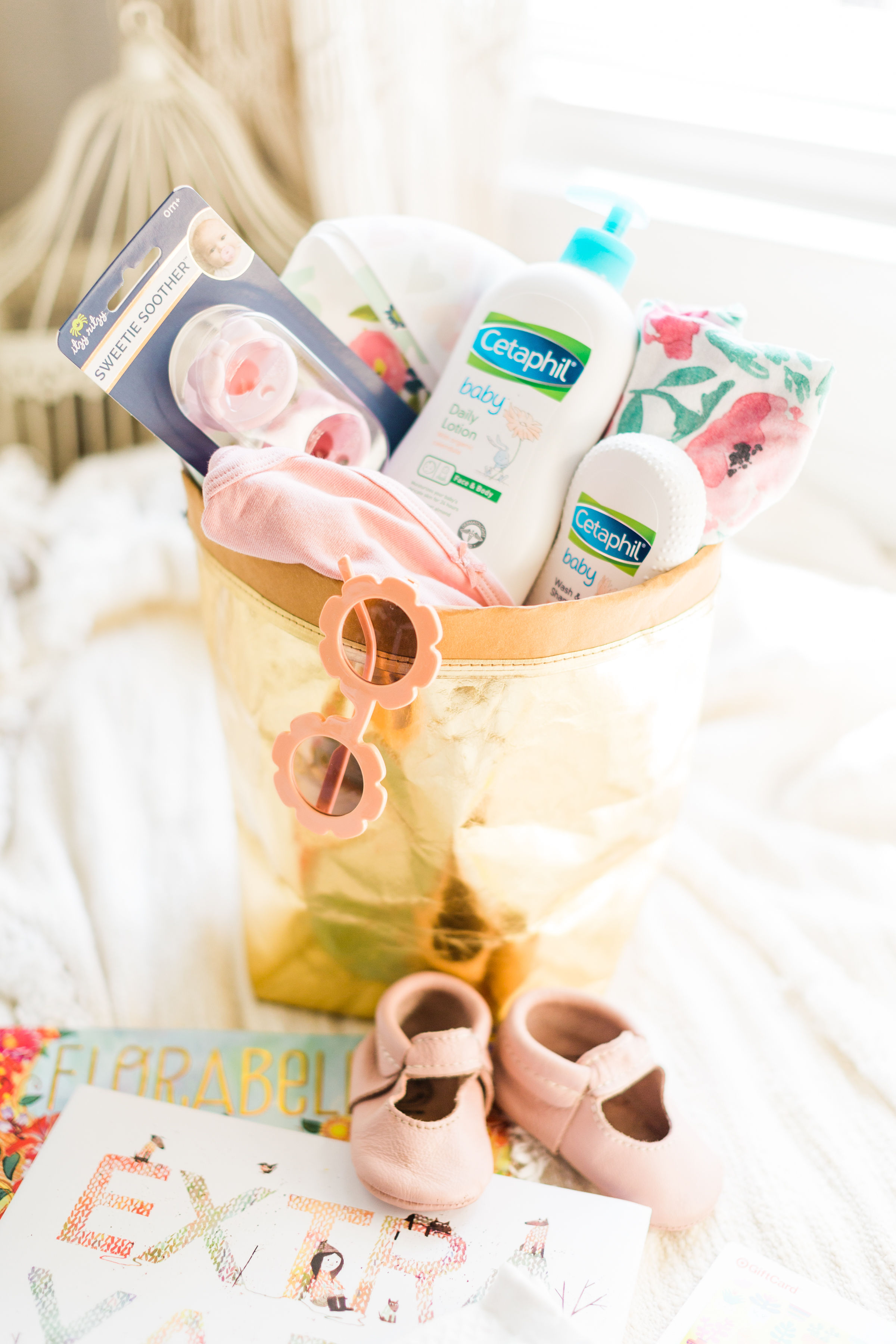 How To Put Together The Cutest DIY Baby Shower Gift Basket