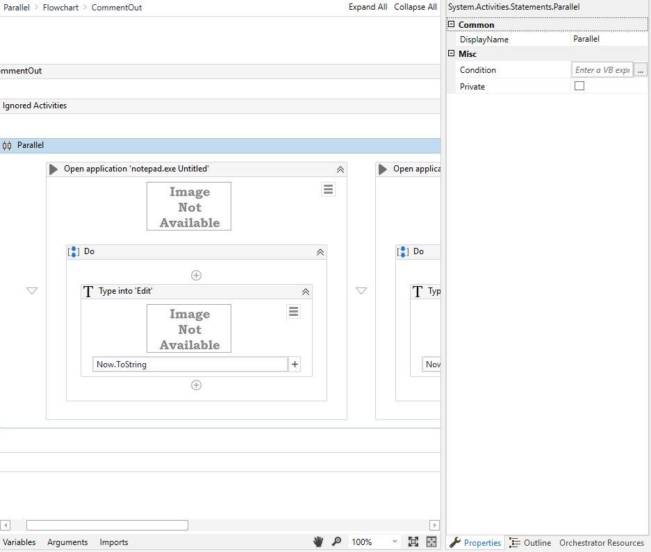 Parallel activity condition property - Academy Feedback - UiPath ...