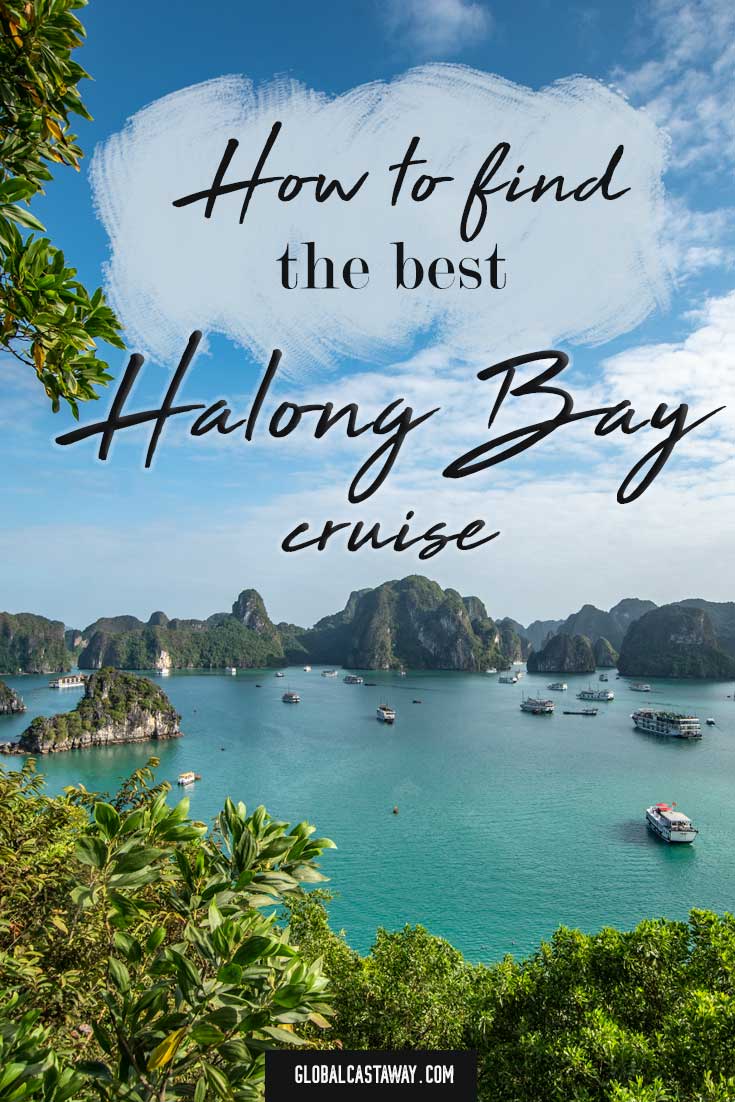 Halong Bay cruise pin