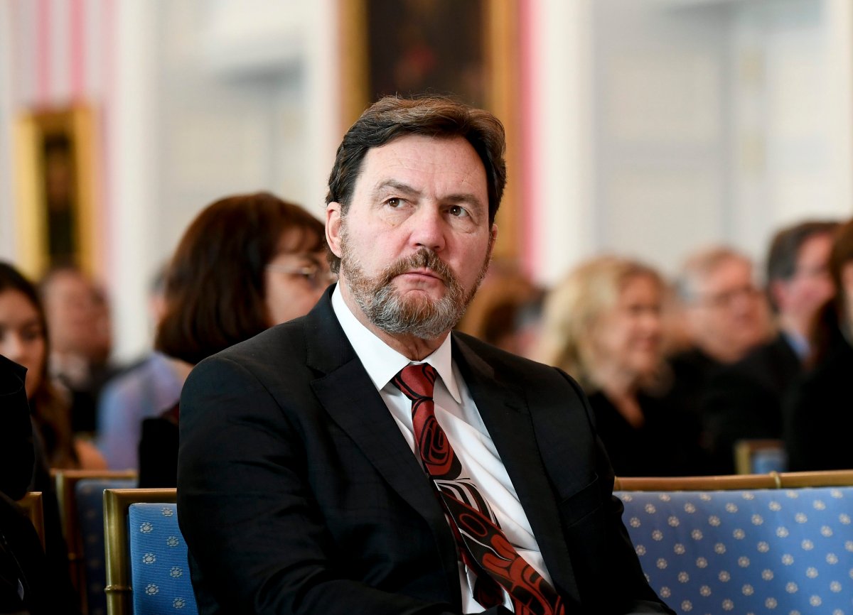 Chief Justice of the Supreme Court of Canada Richard Wagner is seen at a ceremony at Rideau Hall in Ottawa on Tuesday, Nov. 20, 2018. 