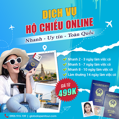 Dịch vụ làm hộ chiếu online