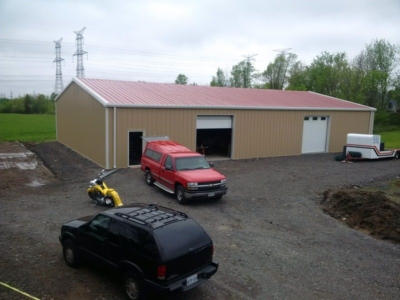 40 foot by 80 foot garage to store 10 cars