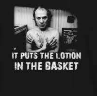 What does it “it puts the lotion on its skin” mean?