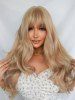 Fluffy Long Wavy Full Bang Synthetic Wig -  