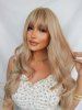 Fluffy Long Wavy Full Bang Synthetic Wig -  