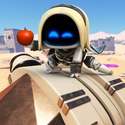 أفراد مهمون في Astro Bot‏ - شخصية Kat من لعبة Gravity Rush