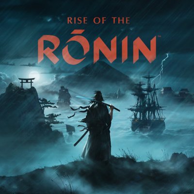 Rise of the Ronin key artwork showing Samurai character in shadow