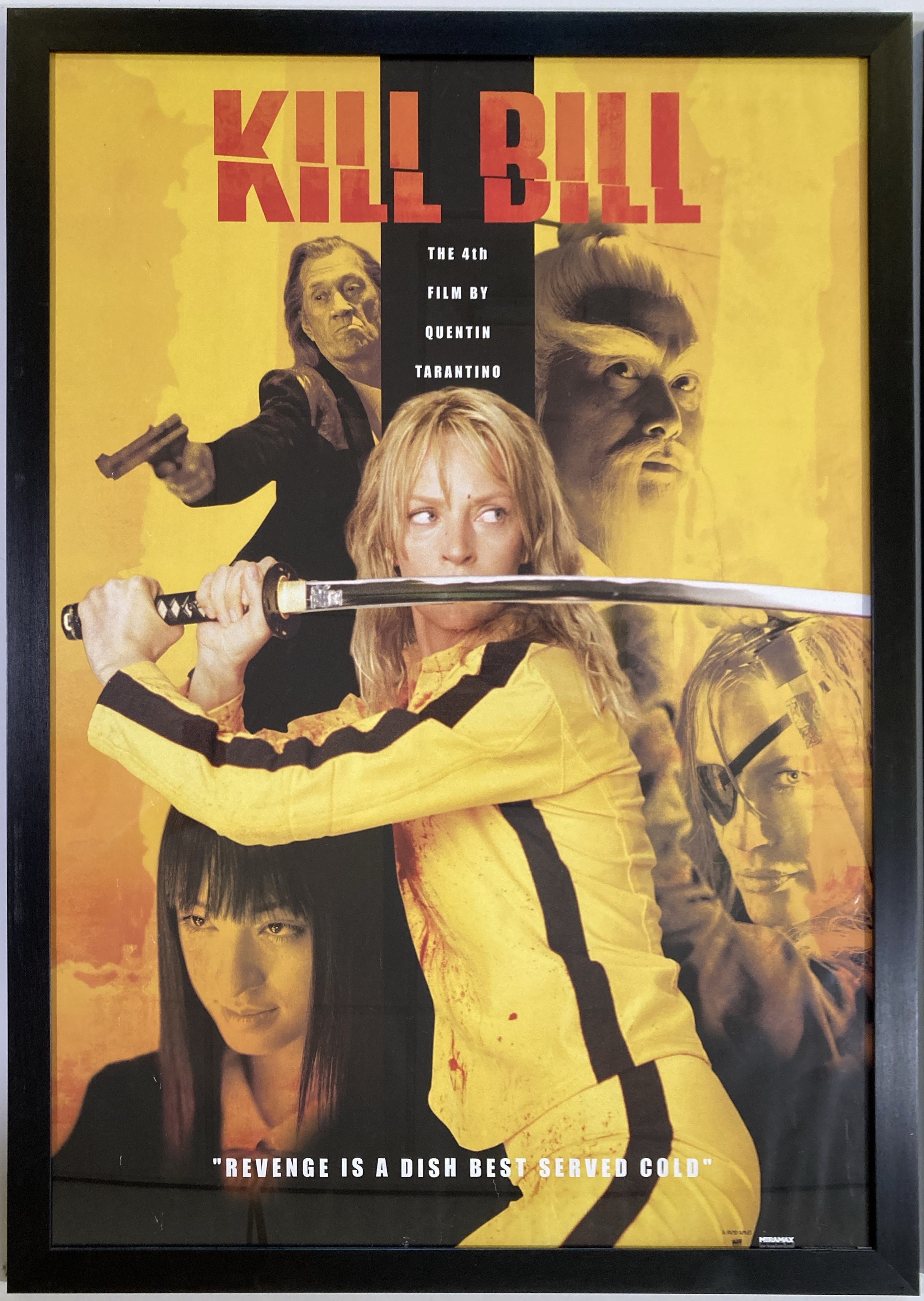 Lot 256 - KILL BILL, KILL BILL II UK QUAD POSTERS.