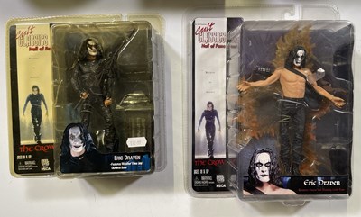 Lot 44 - THE CROW - COLLECTABLE FIGURINES.