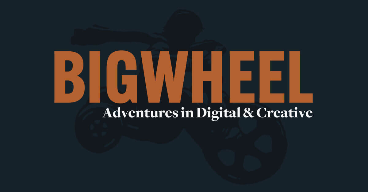 BigWheel Featured logo axle bg dark gray