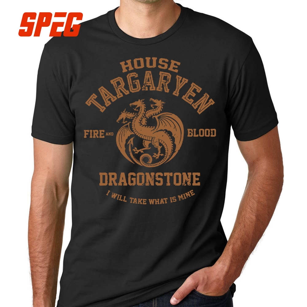 T-Shirt Game of Thrones : vintage House Targaryen (façon Abercrombie, Hollister) - /medias/155748961410.jpg