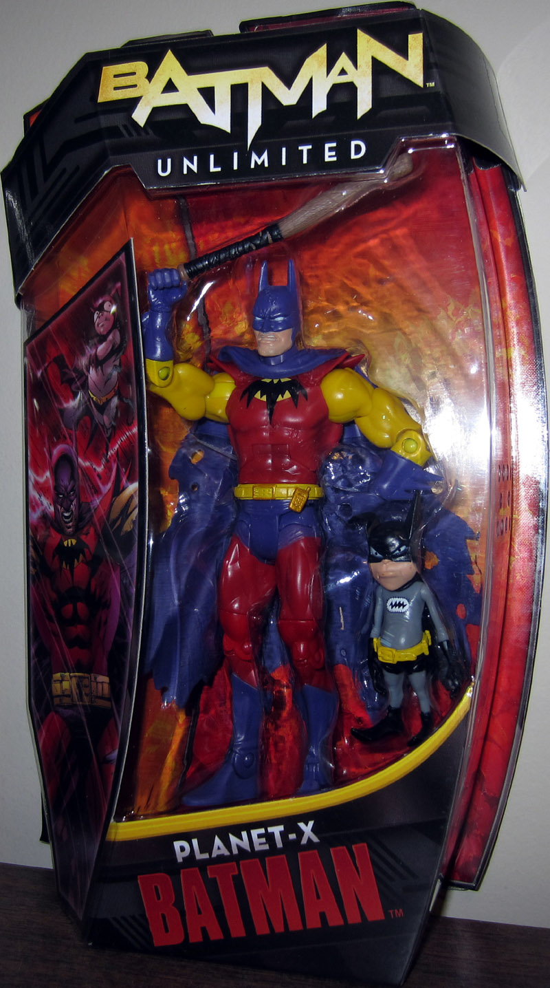 Batman Unlimited Planet-X Batman action figure